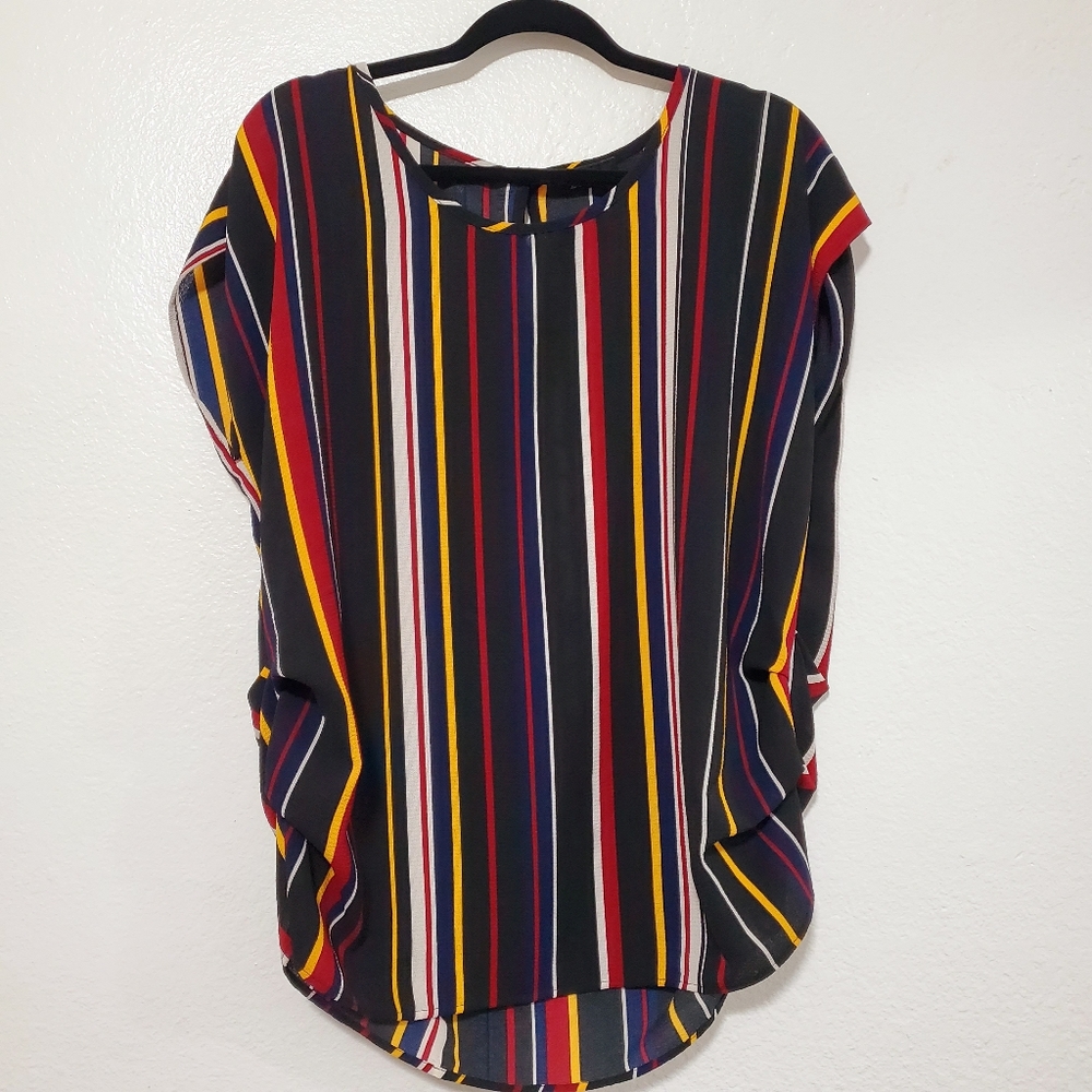 Colorful pattern blouse